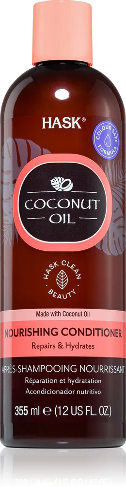 HASK Monoi Coconut Oil - В контексте того, что это кондиционер для волос: питательный кондиционер для придания блеска и мягкости волосам, 355 мл