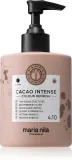 Тонирующая маска для волос Maria Nila Colour Refresh Cacao Intense, смываемая, тёмно-коричневый оттенок — фото 1