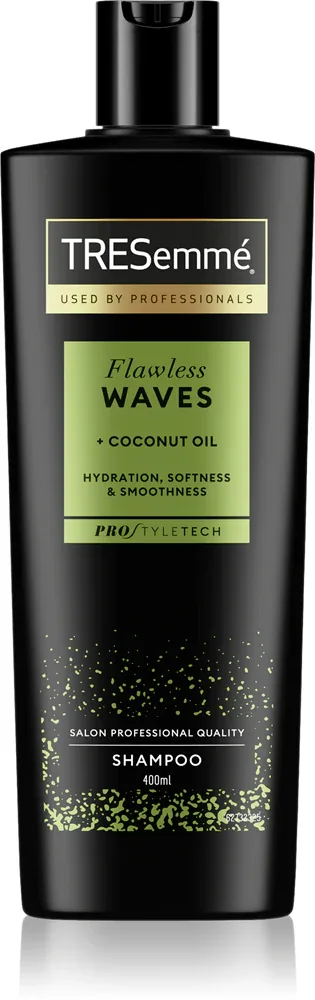 TRESemme Flawless Waves - Увлажняющий шампунь для кудрявых и волнистых волос, 400 мл
