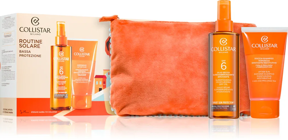 Collistar Sun Kit - Подарочный набор для загара, 3 шт