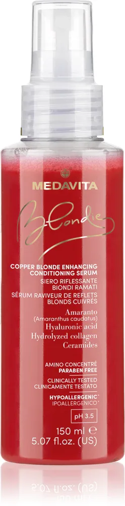 Medavita Blondie Copper Blonde Enhancing Serum - Сыворотка для окрашенных волос, 150 мл