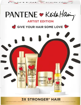 Pantene Keith Haring Artist Edition - Подарочный набор для поврежденных волос