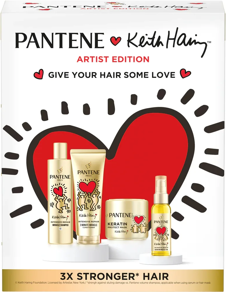 Pantene Keith Haring Artist Edition - Подарочный набор для поврежденных волос