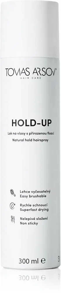 Tomas Arsov Hold-Up Hair Spray - Лак для волос средней фиксации, 300 мл