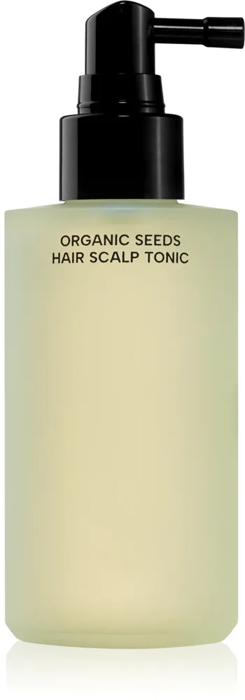 WHAMISA Organic Seeds Hair Scalp Tonic - Тоник освежающий, стимулирующий рост волос, 165 мл