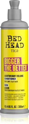 TIGI Bigger The Better Conditioner - Кондиционер для волос, придающий максимальный объем с кокосовым маслом, 300 мл