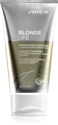 Joico Blonde Life Brightening Masque - Маска для волос, осветляющая блондинистые и с балаяжем, 150 мл