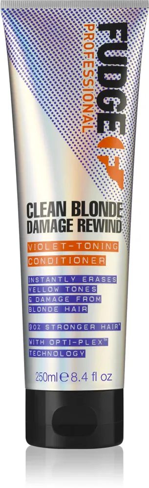 Fudge Clean Blonde Damage Rewind - Тонирующий бальзам для светлых волос, 250 мл