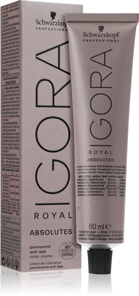 Schwarzkopf Professional IGORA Royal Absolutes - Краска для волос, 60 мл, оттенок 6-50