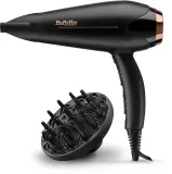 Фен для волос BaByliss Turbo Shine 2200 D570DE с ионизацией, с концентратором и диффузором — фото 2