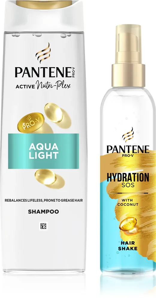 Pantene Pro-V Active Nutri Plex Aqua Light - Выгодный набор для увлажнения волос