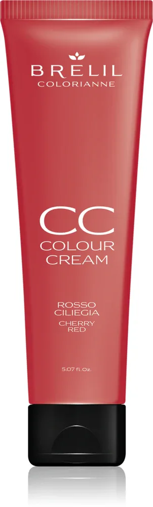 Краска для волос Brelil Professional CC Colour Cream оттеночная, полуперманентная, 150 мл, оттенок Cherry Red