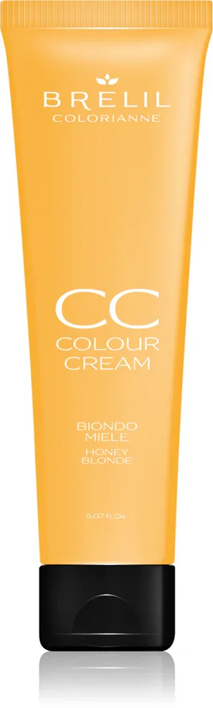 Краска для волос Brelil Professional CC Colour Cream оттеночная, полуперманентная, 150 мл, оттенок Honey Blonde