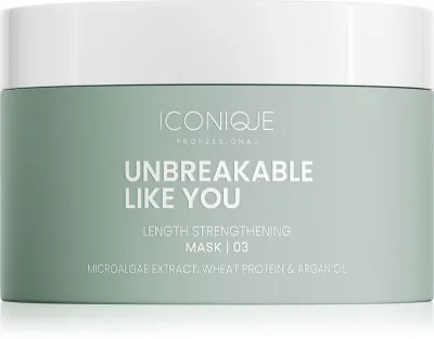 ICONIQUE Professional UNBREAKABLE LIKE YOU Length Strengthening - Маска укрепляющая волосы на всю длину, 200 мл