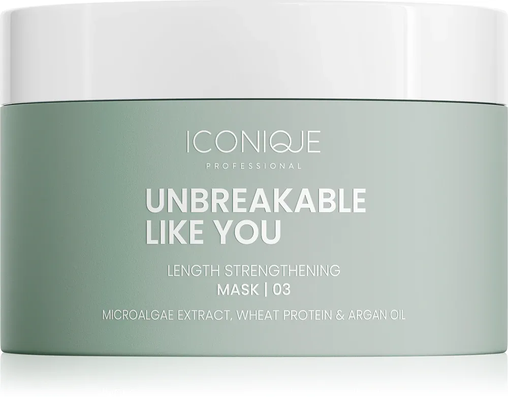 ICONIQUE Professional UNBREAKABLE LIKE YOU Length Strengthening - Маска укрепляющая волосы на всю длину, 200 мл