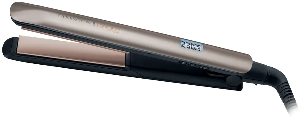 Remington Keratin Protect S8540 - Утюжок для волос ceramiczna powierzchnia impregnowana olejem keratynowym i migdałowym, 1 шт