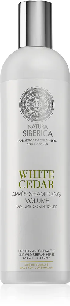 Natura Siberica Copenhagen White Cedar - Кондиционер для объема для всех типов волос, 400 мл