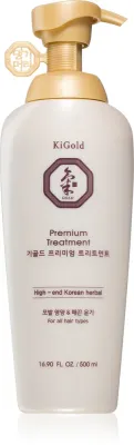 DAENG GI MEO RI Ki Gold Premium Treatment - Глубоко регенерирующий кондиционер для укрепления волос, 500 мл