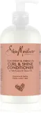 Shea Moisture Coconut & Hibiscus Curl & Shine - Кондиционер для вьющихся и волновых волос, 384 мл — фото 1