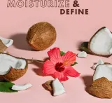 Shea Moisture Coconut & Hibiscus Curl & Shine - Кондиционер для вьющихся и волновых волос, 384 мл — фото 3