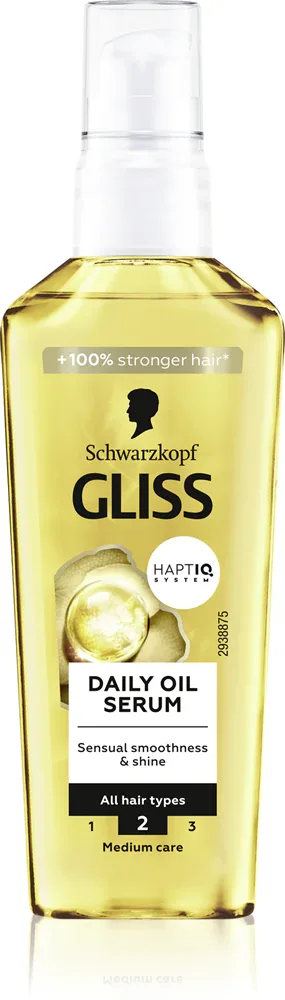 Schwarzkopf Gliss Oil Nutritive - Масло сыворотка для ежедневного использования, 75 мл