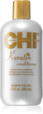 CHI Keratin - в контексте того, что это кондиционер для волос: кондиционер с кератином для сухих волос, трудных в укладке