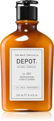 DEPOT 200 HAIR TREATMENTS NO. 201 REFRESHING CONDITIONER - В контексте того, что это кондиционер для волос: увлажняющий бальзам для придания блеска и мягкости волосам
