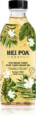 Hei Poa Pure Tahiti Monoï Oil Tiara - Многофункциональное масло для тела и волос, 100 мл
