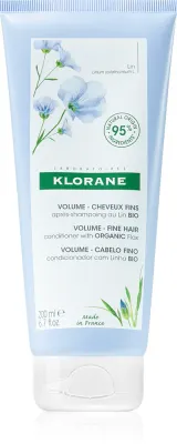 Klorane Flax Fiber - Кондиционер для тонких и нежных волос, 200 мл