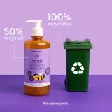 Шампунь для волос Apivita Mini Bees Gentle Kids Shampoo детский, с черникой и мёдом, 500 мл — фото 7