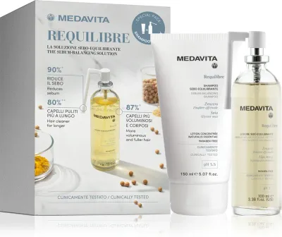 Medavita Requilibre Sebum-Balancing Set - Подарочный набор для волос, 1 шт
