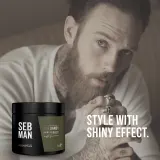 Sebastian Professional SEB MAN The Dandy - Помада для волос для естественной фиксации, 75 мл — фото 2