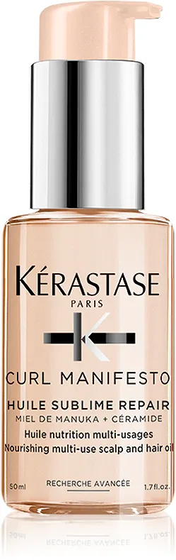 Kerastase Curl Manifesto Huile Sublime Repair - Питательное масло для вьющихся и волновых волос, 50 мл