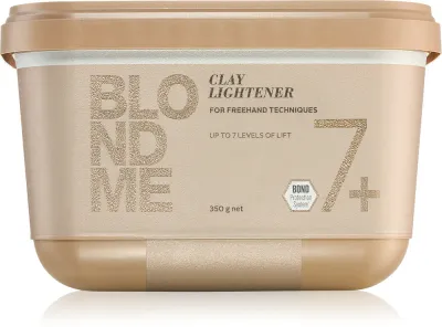 Schwarzkopf Professional Blondme Clay Lightener - Премиум осветляющий с содержанием глины 7+, 350 г