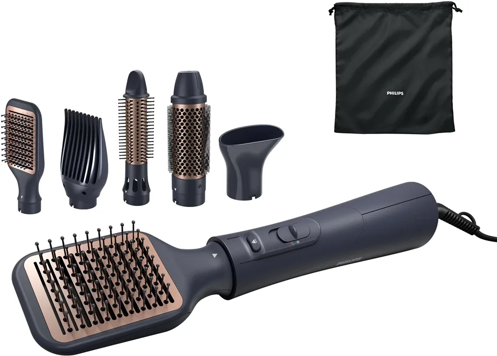 Фен-стайлер Philips Series 5000 BHA530/00 с функцией ионизации, разные насадки, 1 шт