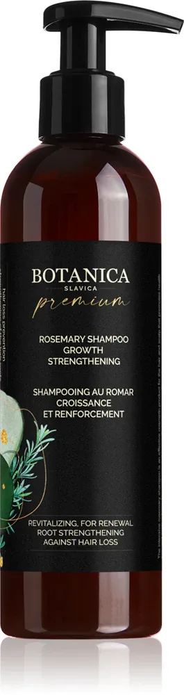Soaphoria Botanica Slavica Rosemary Shampoo - Интенсивный шампунь для стимуляции роста волос и укрепления луковиц, 250 мл