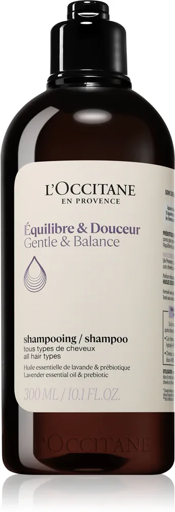 L’Occitane Aromachology - Мягкий мицеллярный шампунь для всех типов волос, 300 мл