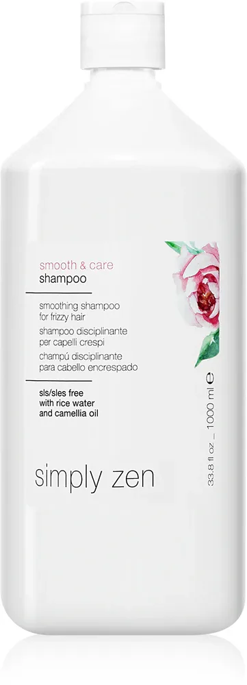 Simply Zen Smooth & Care Shampoo - Шампунь против пушистости волос, разглаживающий