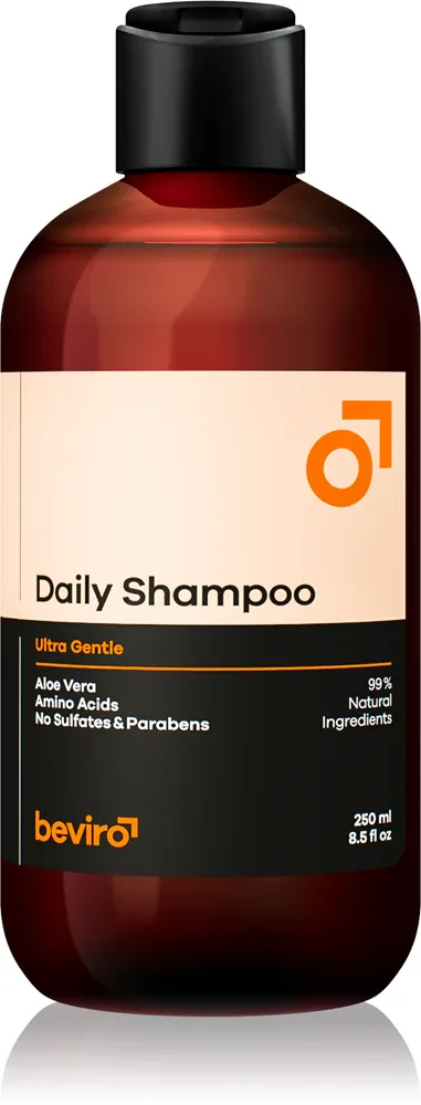 Beviro Daily Shampoo Ultra Gentle - шампунь для мужчин с алоэ