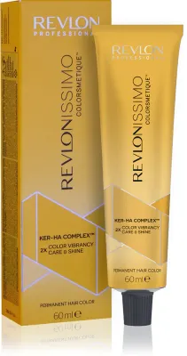 Крем-краска для волос Revlon Professional Revlonissimo Colorsmetique Golden Shades стойкая, для профессионального использования, 60 мл