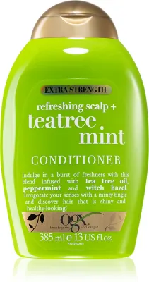 OGX Teatree Mint Extra Strenght - Освежающий кондиционер, 385 мл