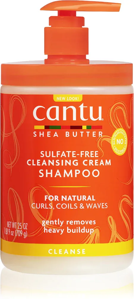 CANTU Shea Butter Cleansing Shampoo - Очищающий шампунь для кудрявых волос, 709 г