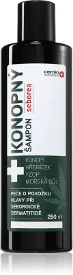 Шампунь для волос Cemio Hemp Seborea против перхоти, для сухой кожи головы, 250 мл