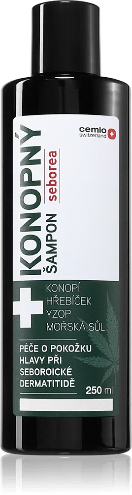 Шампунь для волос Cemio Hemp Seborea против перхоти, для сухой кожи головы, 250 мл