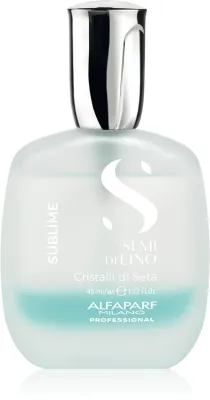 Alfaparf Milano Semi di Lino Sublime Cristalli - Сыворотка для волос для придания блеска и мягкости, 45 мл