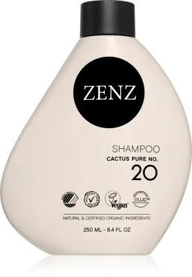 ZENZ Organic Cactus Pure No. 20 - Увлажняющий шампунь, подходящий для аллергиков