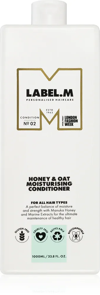 label.m Honey & Oat - Увлажняющий кондиционер для ежедневного использования