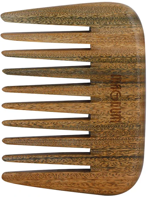 Гребень для волос Magnum Natural деревянный, антистатический, 1 шт 308