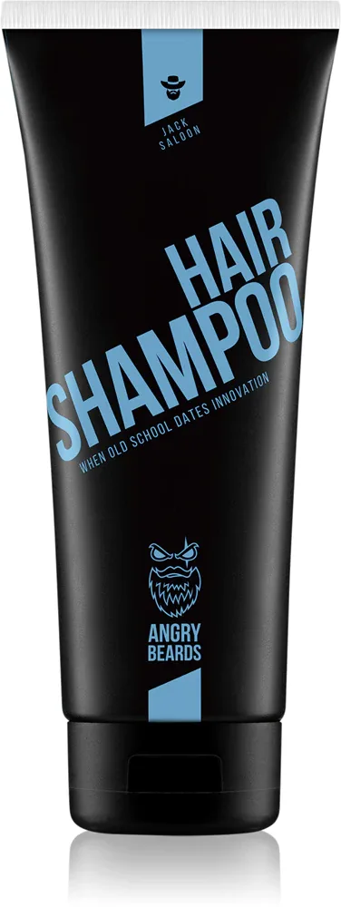 Angry Beards Jack Saloon Shampoo - очищающий шампунь для волос, 230 мл