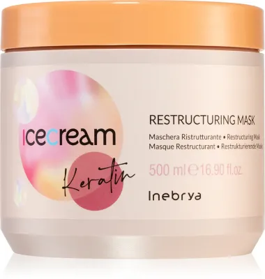 Inebrya Keratin - Маска для волос с кератином - ревитализирующая